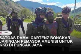 JARINGAN PEMASOK AMUNISI UNTUK KKB DITANGKAP DI PUNCAK JAYA