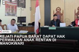 KEJAKSAAN DAPAT HAK PERWALIAN 9 ANAK RENTAN DI MANOKWARI