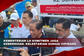 Kementerian LH komitmen jaga kebersihan-kelstaian sungai Cipinang