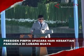 Presiden pimpin upacara Hari Kesaktian Pancasila di Lubang Buaya