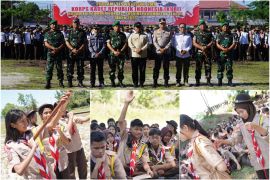 Persami Bela Negara KKRI tanamkan semangat bela negara bagi pelajar Kalteng