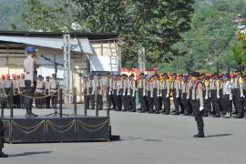 428 siswa bintara Polri SPN Jayapura ikuti latihan kerja