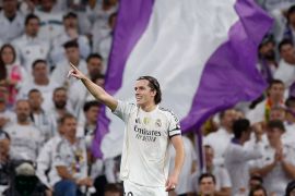 Real Madrid perlebar jarak usai hancurkan Valencia