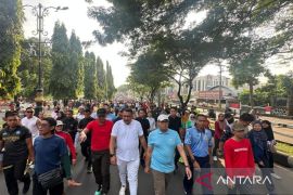 Ketua DPRD Bogor lakukan evaluasi sarana kebersihan pada pelaksanaan CFD Tegar Beriman