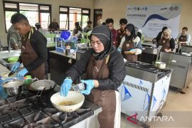 Pelatihan juru masak MBG di Ciamis