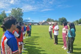 Tim sepak bola wanita Malut jalani latihan hadapi berbagai turnamen