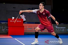 Jonatan Christie juara tirnamen Hylo Open 2025