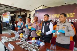 Polresta Sorong perketat jalur laut cegah narkoba dari Jayapura