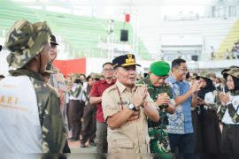 Tutup Persami KKRI, Gubernur gelorakan semangat Bela Negara dan nilai Huma Betang