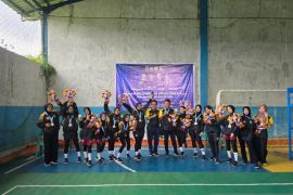 Takraw putri Tapin persembahkan emas di Porprov XII Kalsel