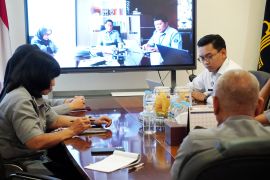 Kanwil Kemenkum Jateng Ikuti Rakor Penerbitan SKT Partai Politik Baru