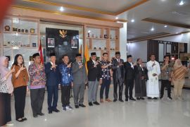Bupati Thaher lantik empat pejabat pimpinan tinggi pratama