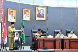 Pemko bersama DPRD Kota Padang gelar Rakor bersama tim Komisi Pemberantasan Korupsi RI