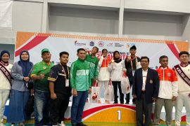 Gulat Sumut awali Popnas 2025 dengan perak