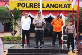 Kapolres Langkat pimpim kesiapsiagaan bencana