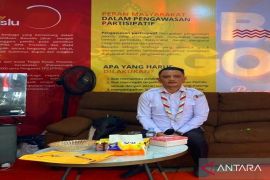 Bawaslu Gorontalo Utara serukan semangat demokrasi di Peran Saka 2025