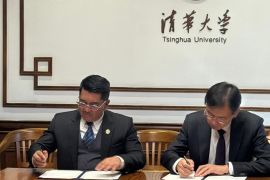 Rektor UI teken MoU dengan Tsinghua University, Perkuat Riset dan Teknologi Net Zero