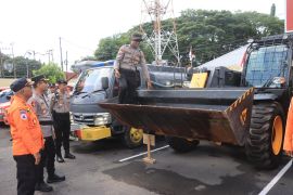 Polisi siapkan penanganan bencana hidrometeorologi di Lombok Tengah