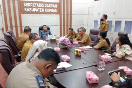 Pemkab Kapuas verifikasi dan data lokasi program cetak sawah 2024