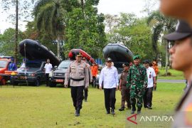 Polres Bangka Tengah perkuat sinergi hadapi bencana hidrometeorologi