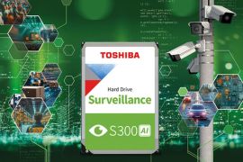 Toshiba Launches S300 AI Surveillance HDD for AI-driven Video Applications