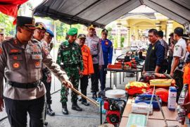 Kapolresta Madiun pastikan polisi bersinergi dengan pemda tangani bencana