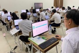 Ratusan guru ikuti tes calon kepala sekolah di Kalimantan Selatan