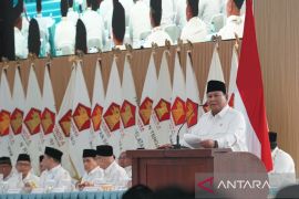 Prabowo ingatkan kader Gerindra berbuat terbaik untuk bangsa