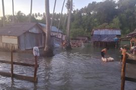 BPBD laporkan 12 jiwa mengungsi akibat banjir rob di Parigi Moutong