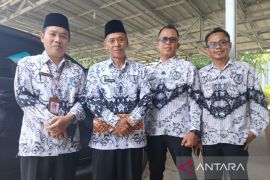 Pemkab Bangka Barat bersama PGRI bahas pendidikan dan kesejahteraan guru