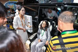 Deretan produk mobilitas naru dipamerkan di ajang CIIE kedelapan