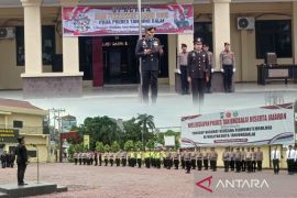 Pimpin upacara Hari Pahlawan, Kapolres Tanjungbalai bacakan sambutan Mensos