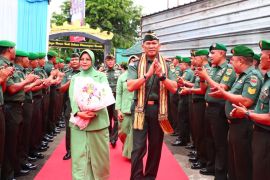 Pangdam XXI/Radin Inten tekankan pentingnya loyalitas prajurit