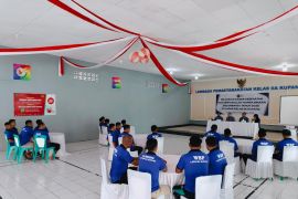 Lapas Kupang melatih 20 warga binaan jadi kader kesehatan