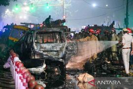 Pascaledakan di New Delhi, India tingkatkan keamanan di perbatasan