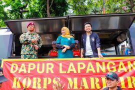 Khofifah apresiasi 80 tahun pengabdian Korps Marinir jaga kedaulatan laut