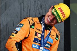 Norris dedikasikan kemenangannya untuk Direktur Olahraga McLaren