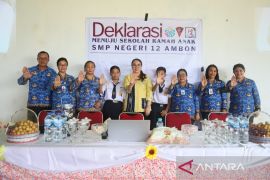 TP-PKK Kota Ambon edukasi pelajar pencegahan kekerasan di lingkungan sekolah