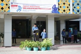 Kemenkum NTT tekankan nilai perjuangan saat peringati Hari Pahlawan