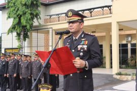 Personel Polres Lombok Tengah diminta teladani semangat juang para pahlawan