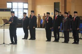 Bupati Belitung lantik tujuh pejabat eselon II, ini nama-namanya