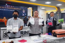 Polresta Samarinda ungkap pengedar 7,1 kg sabu Jaringan Lapas Parepare