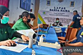 Lapas Banda Neira lakukan pemeriksaan kesehatan bagi petugas dan WBP bebas TBC