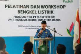SMK Muhammadiyah 9 Medan apresiasi PLN Sumut tingkatkan kompetensi guru