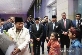 Prabowo disambut diaspora di Australia yang nyanyikan "Indonesia Raya"