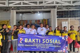 Imigrasi Pangkalpinang gelar Baksos Semarak Hari Bakti Imigrasi dan Pemasyarakatan