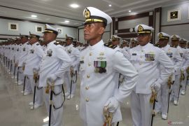 Upacara Prasetya Perwira Diktukpakat TNI AL