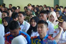 Sebanyak 200 peserta ikut program aksi bela negara di Lampung Selatan