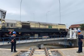 KAI Palembang perkuat fungsi jalur putar dukung keselamatan kereta