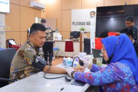 Hari Bakti Kemenimipas, Imigrasi Kelas I Non TPI Serang gelar donor darah